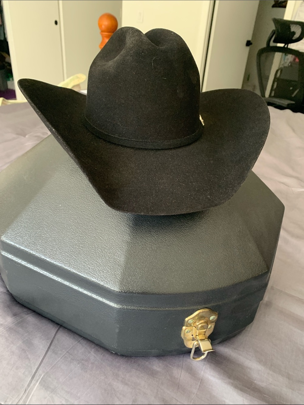 Black Cowboy Hat - women Accessories